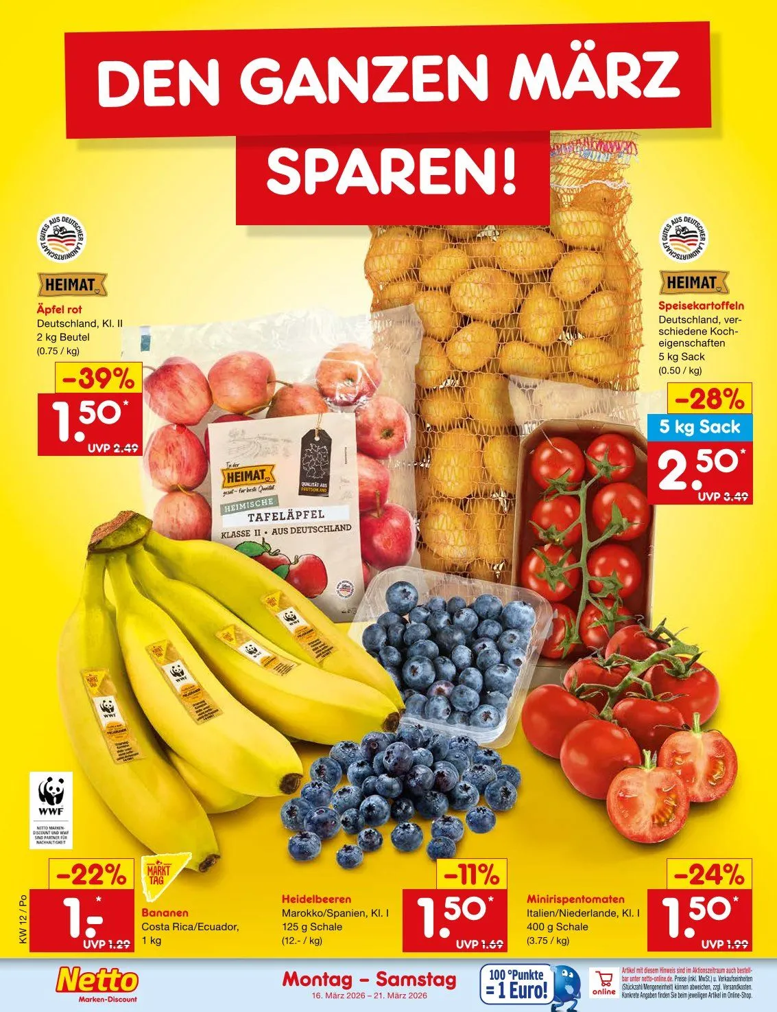 Netto Marken-Discount Prospekte von 16. März bis 21. März 2026 - Prospekt seite 4