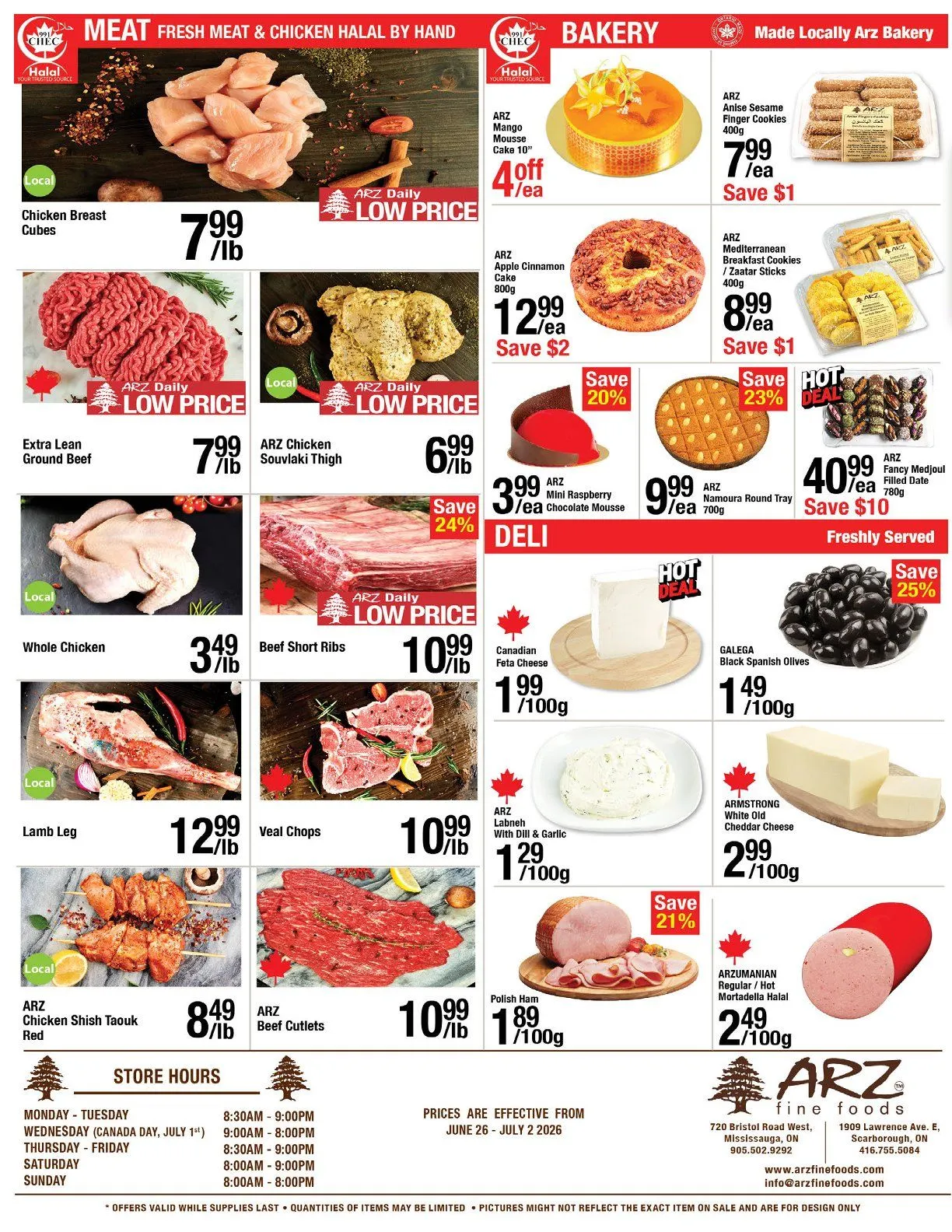Arz Fine Foods Sales from June 26 to July 2 2026 - flyer page 4