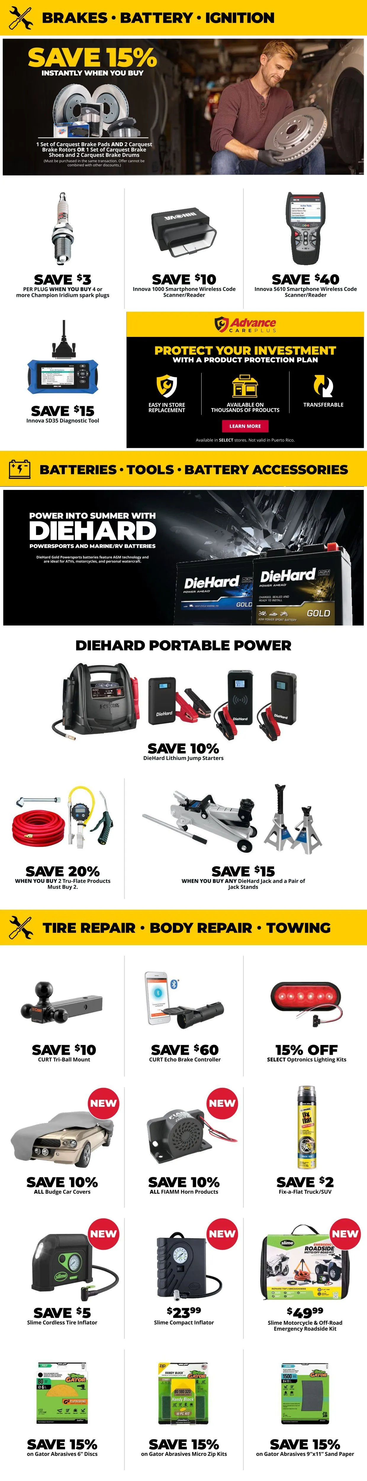 Weekly ad Advance Auto Parts weekly ads from May 29 to June 25 2025 - Page 4