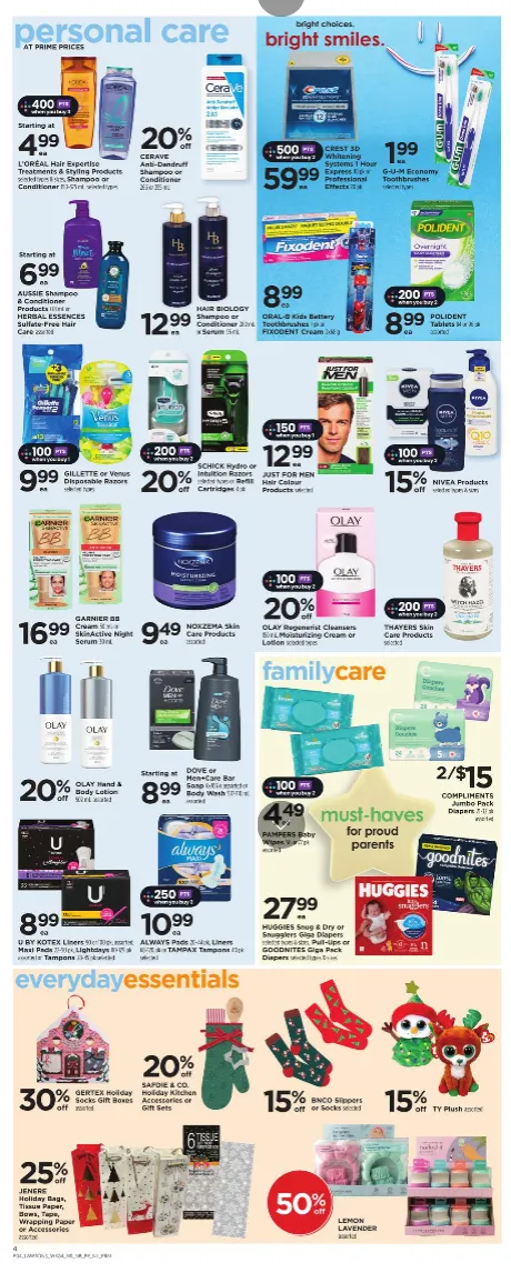 Lawtons Drugs Sales from December 19 to December 24 2025 - flyer page 4