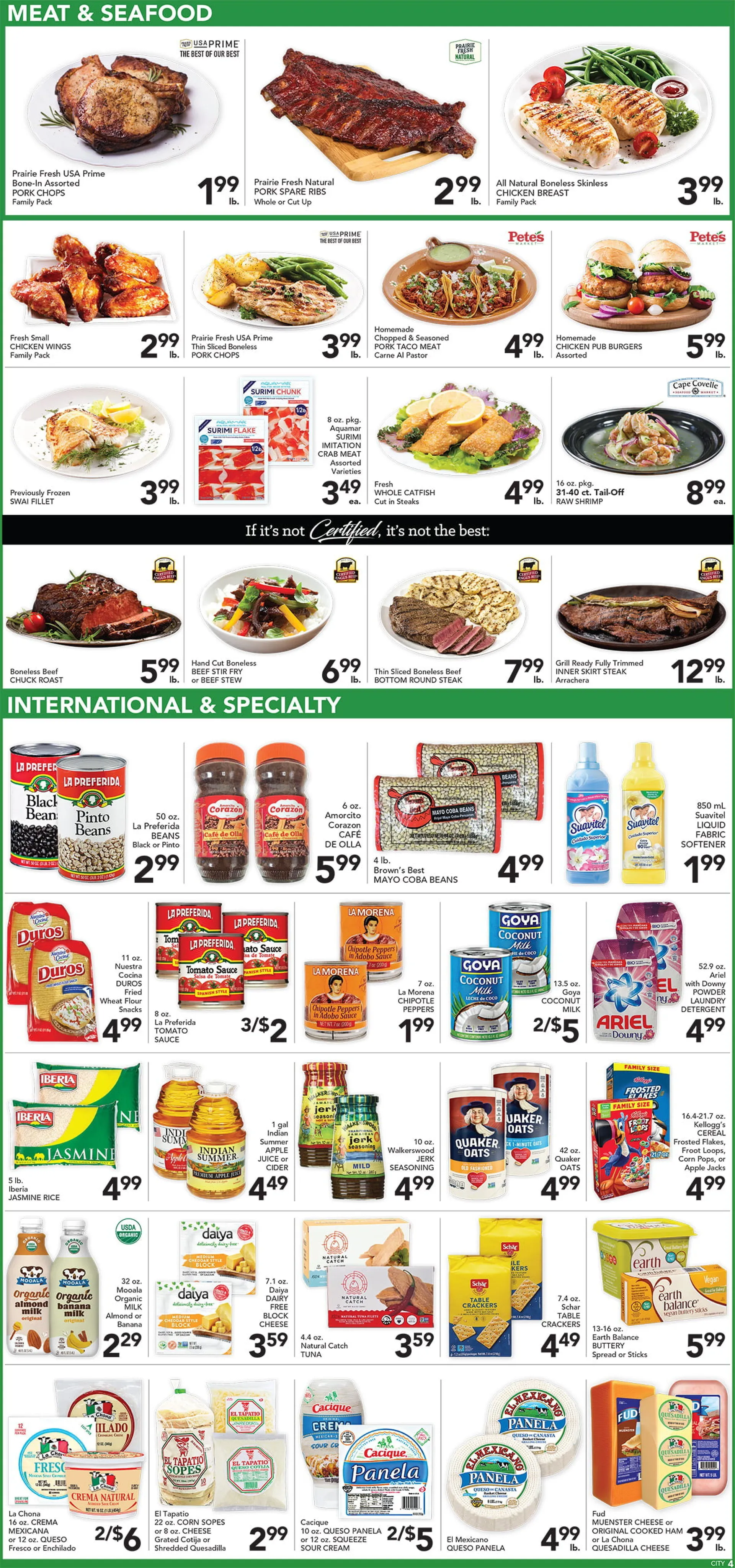 Weekly ad Pete's Fresh Market Sales from April 22 to April 28 2026 - Page 4