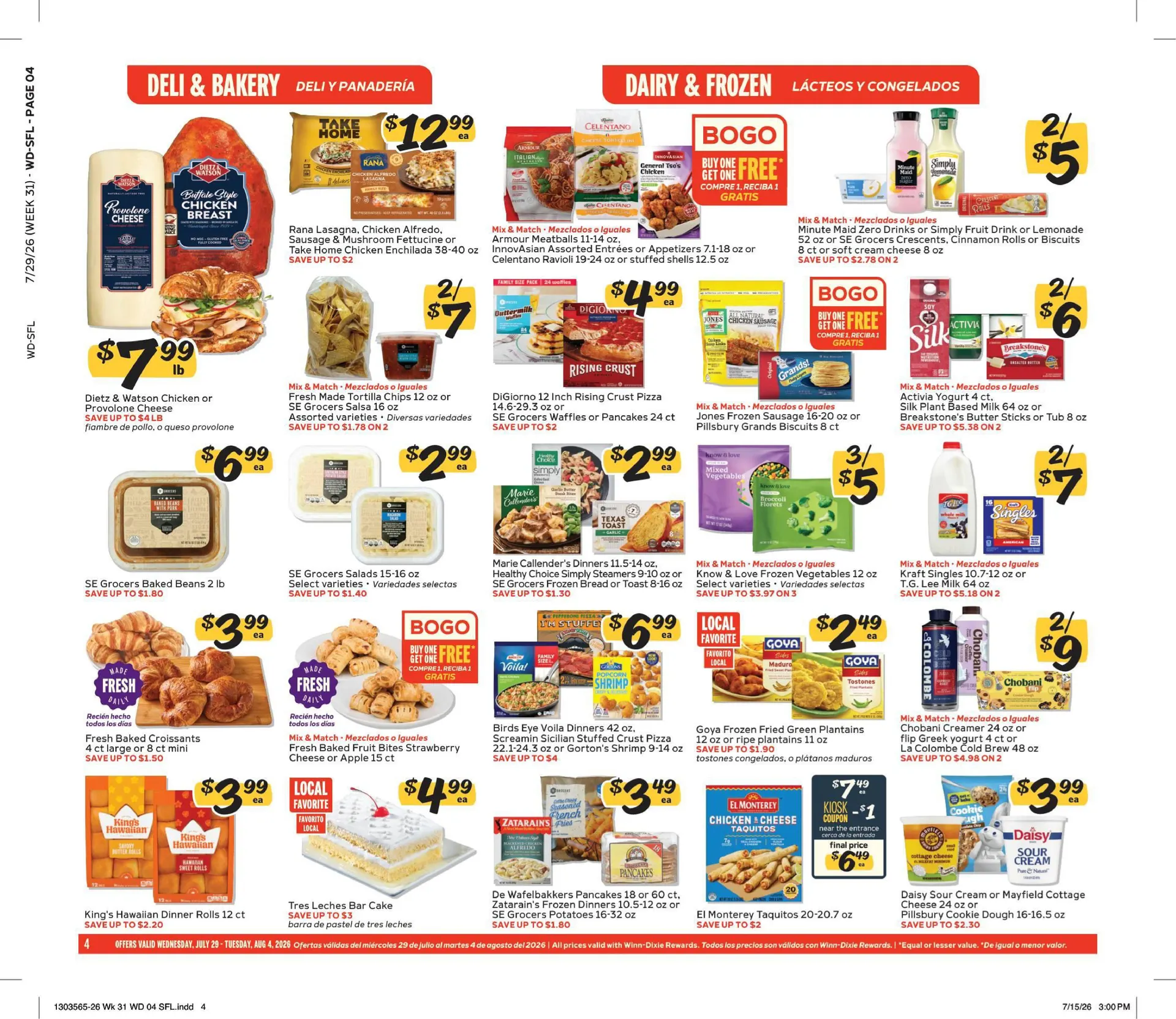 Weekly ad Winn Dixie Sales from July 29 to August 4 2026 - Page 4