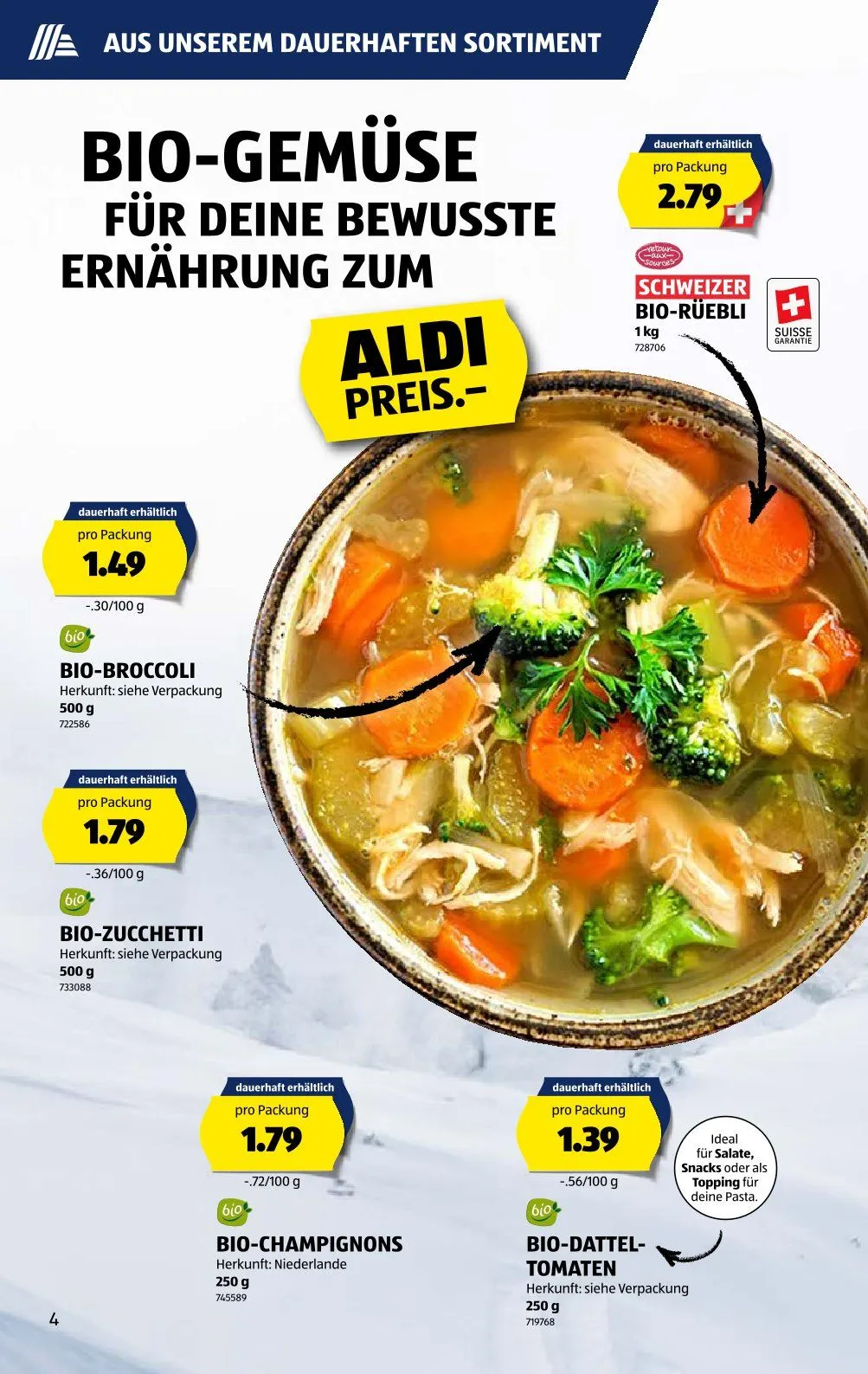 Aldi Prospekt von 6. März bis 12. März 2025 - Prospekt seite  4