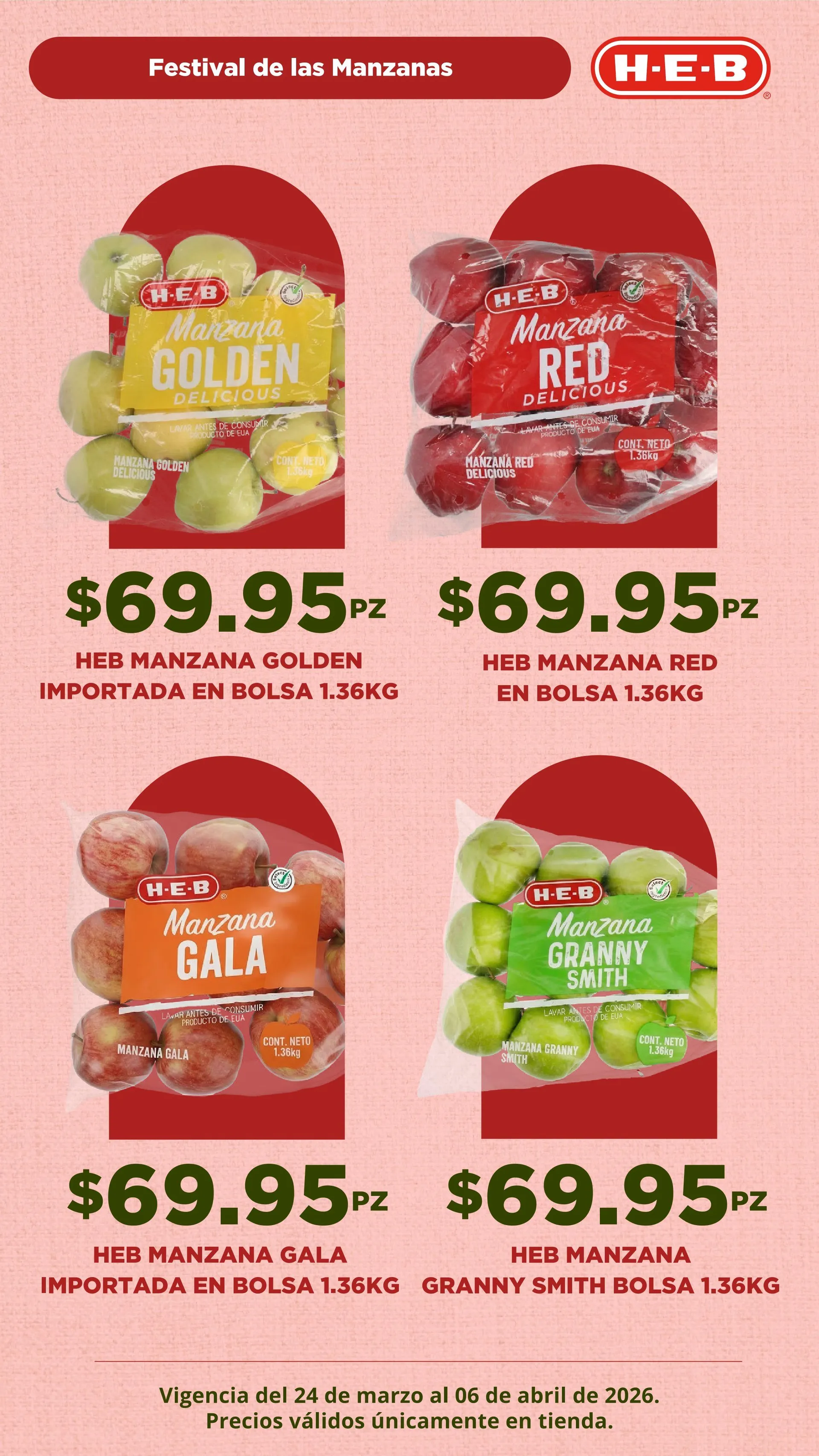 Catálogo de H-E-B Ofertas 24 de marzo al 6 de abril 2026 - Pagina 4