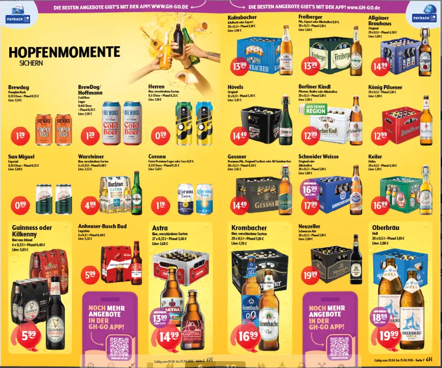 Getränke Hoffmann Angebote von 20. April bis 25. April 2026 - Prospekt seite 4