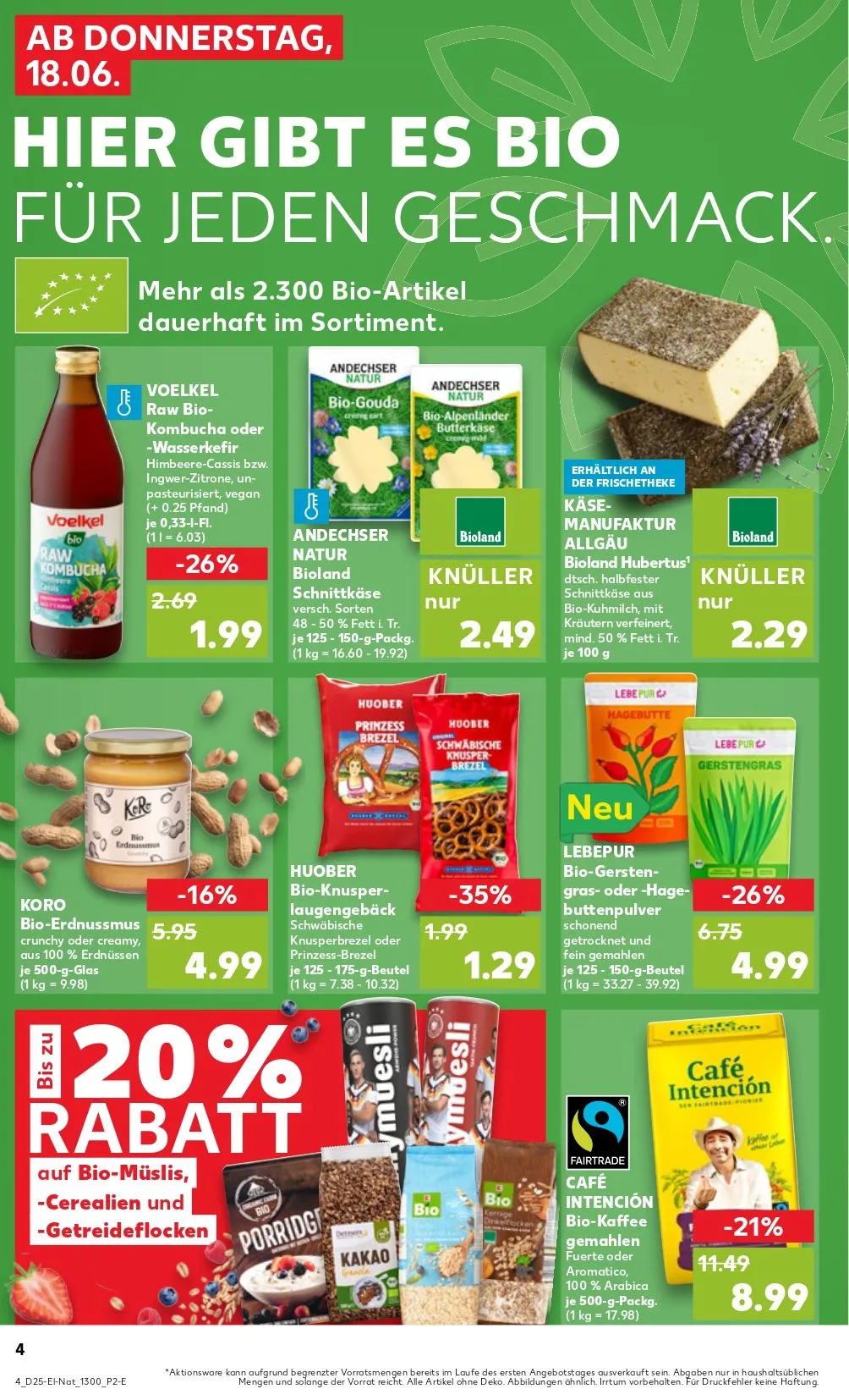 Kaufland Prospekte  von 18. Juni bis 24. Juni 2026 - Prospekt seite 4