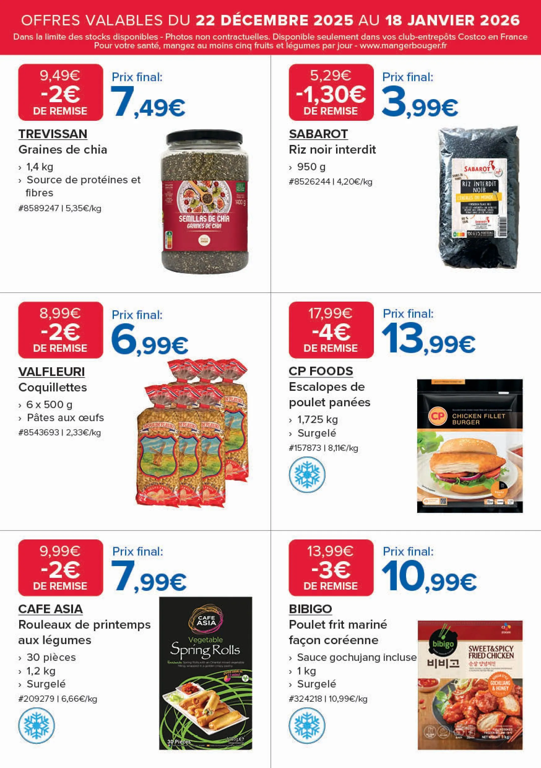 Costco Catalogue du 22 décembre au 18 janvier 2026 - Catalogue page 4
