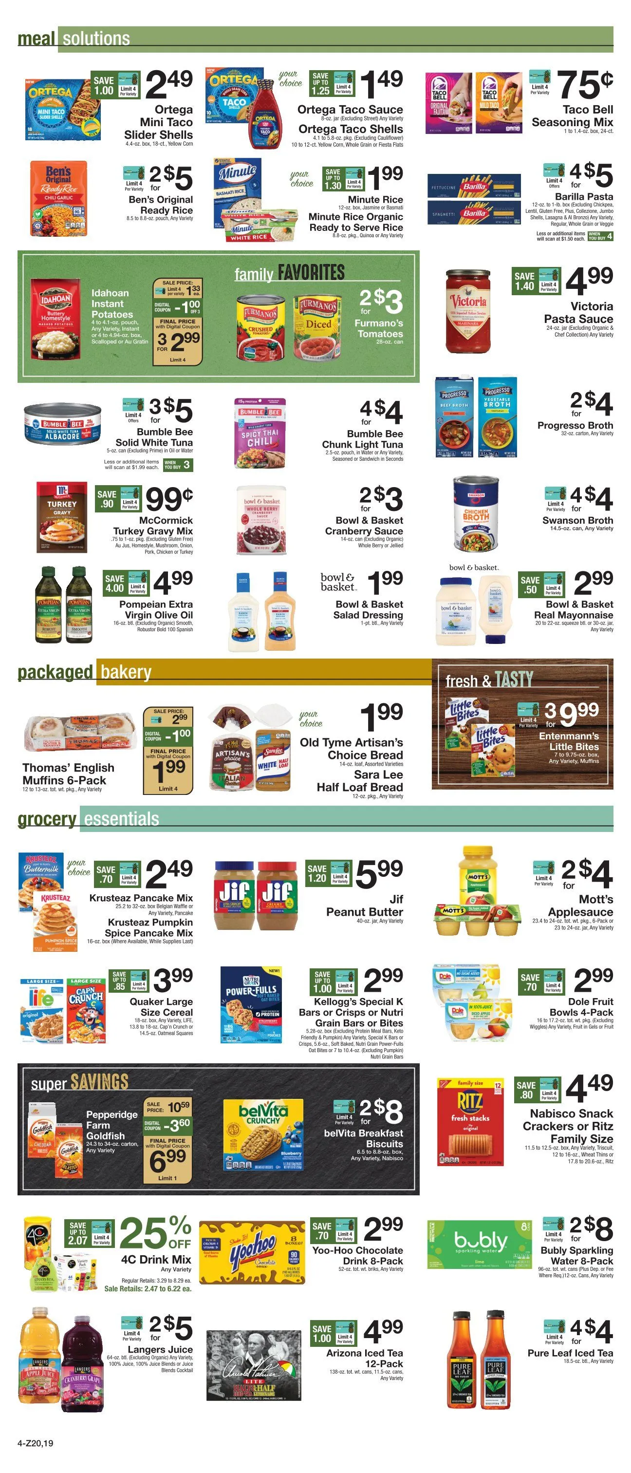 Weekly ad Gerrity's Supermarkets Sales from October 31 to November 6 2025 - Page 4