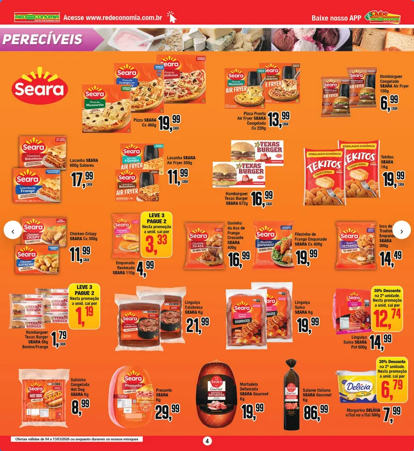 Encarte de Folhetos Redeconomia 5 de março até 6 de março 2026 - Pagina 4