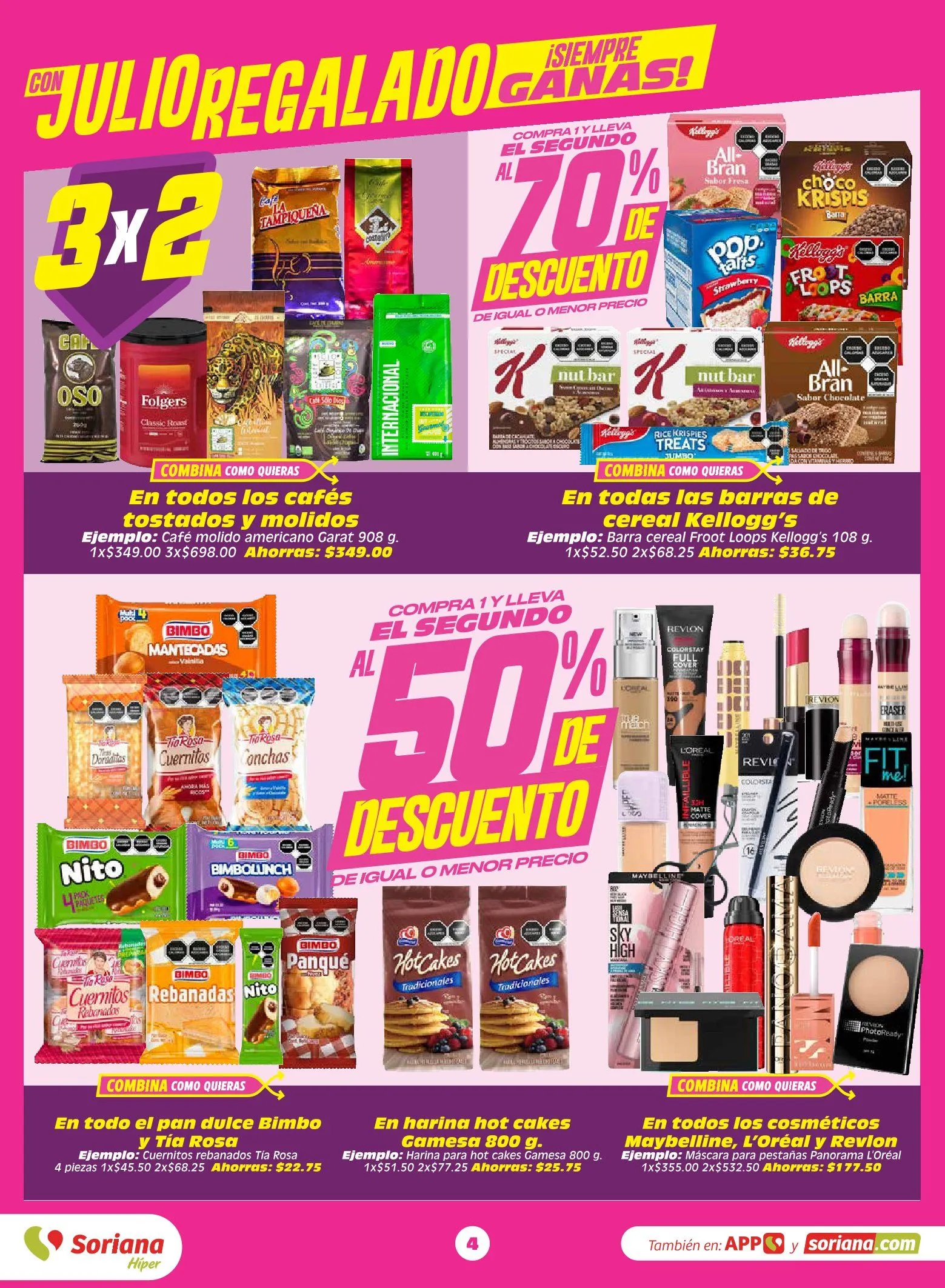 Catálogo de Soriana Ofertas 17 de julio al 23 de julio 2026 - Pagina 4