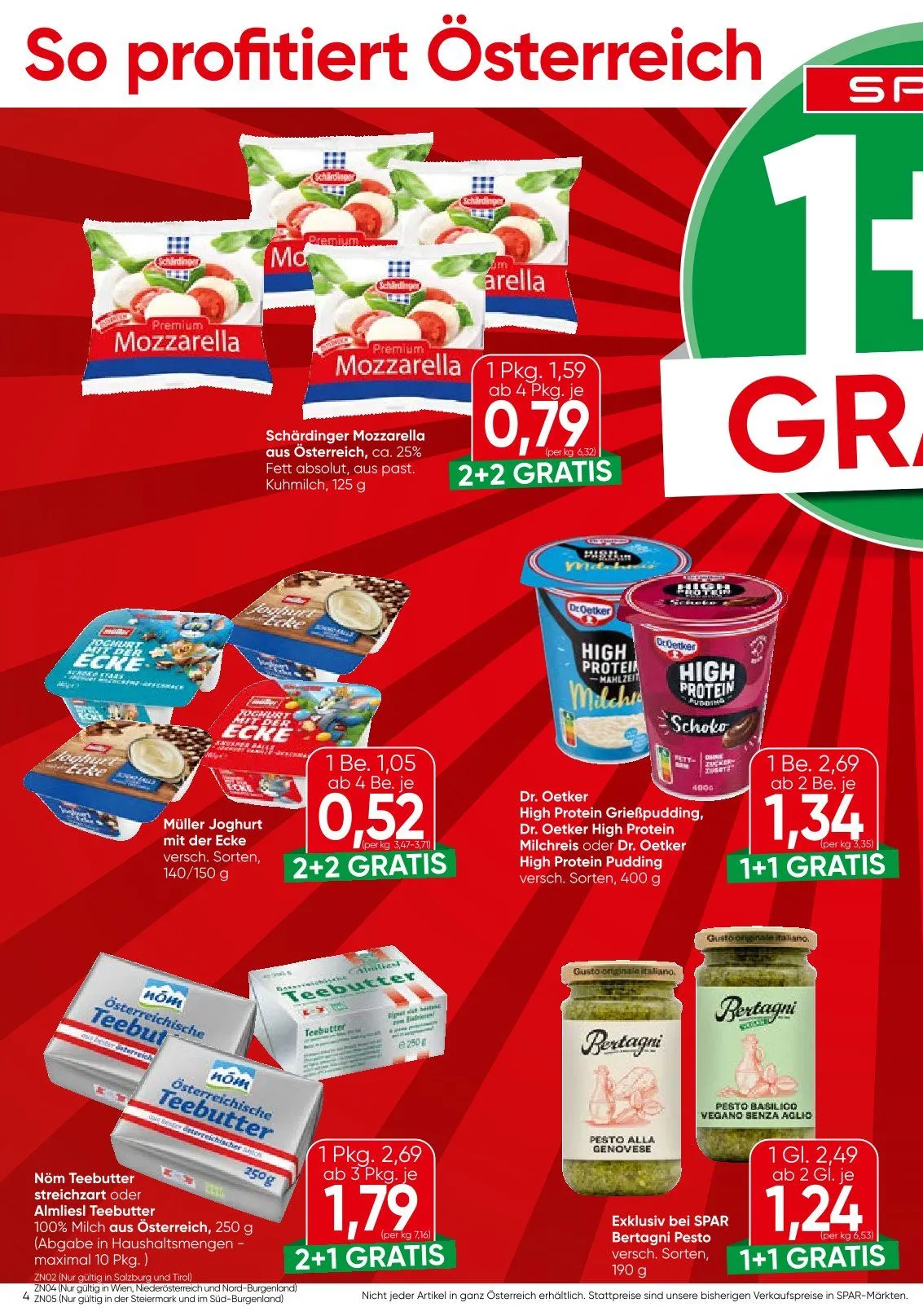  SPAR von 3. Juni bis 17. Juni 2026 - Flugblätt seite  4