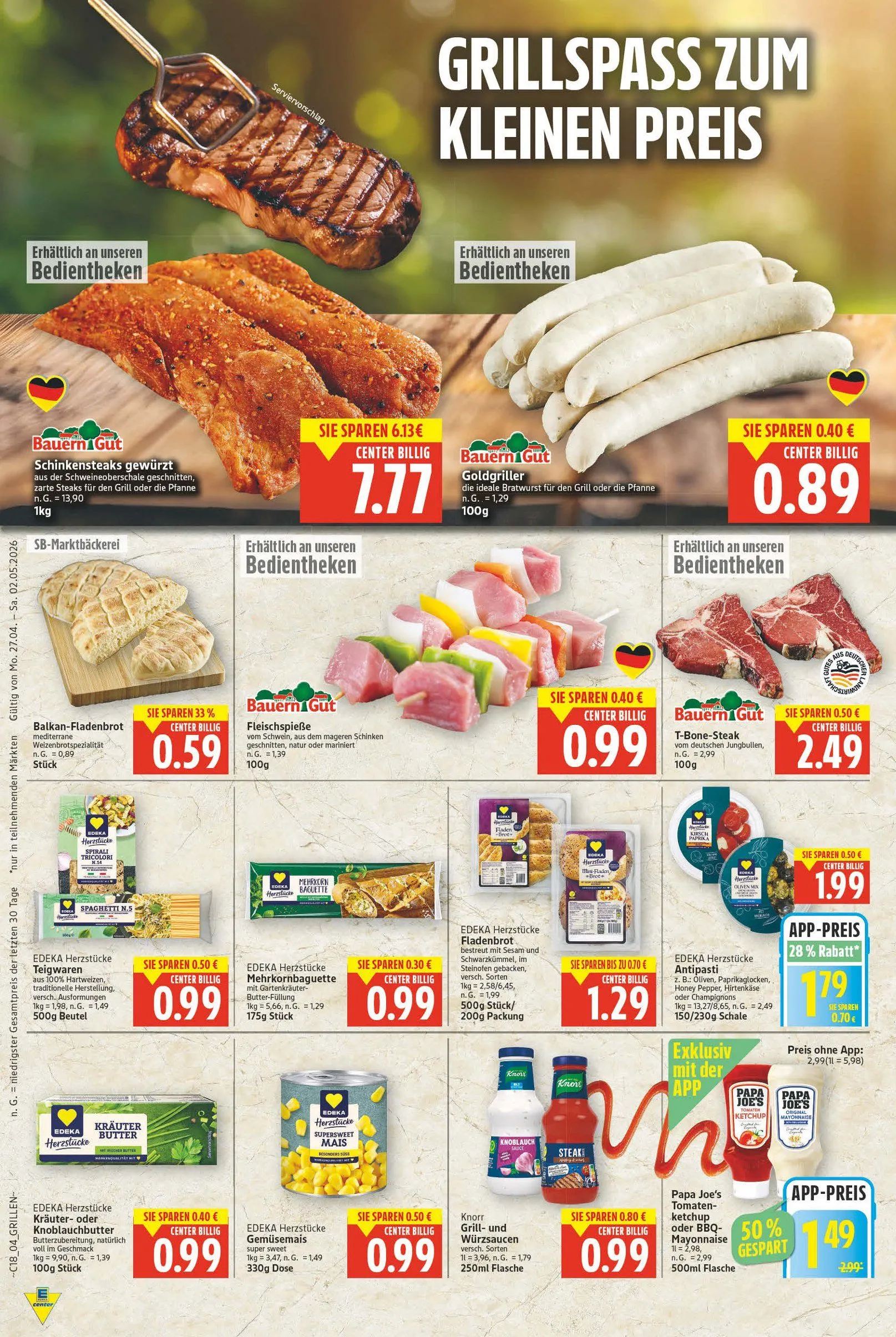 Edeka Angebote von 26. April bis 2. Mai 2026 - Prospekt seite 4