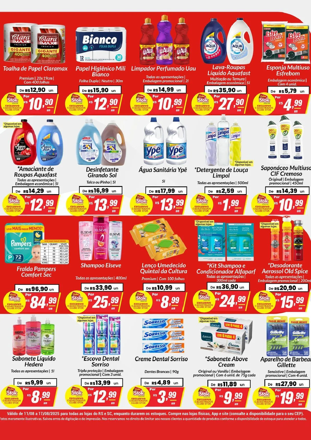 Encarte de Folhetos Stok Center 11 de agosto até 18 de agosto 2025 - Pagina 4