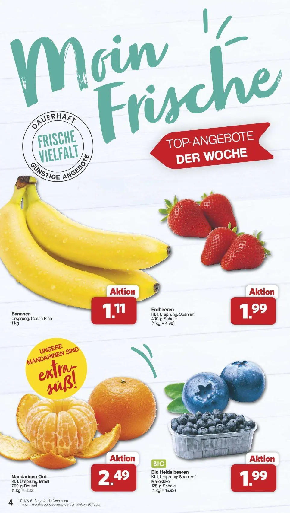 Famila Prospekte von 13. April bis 18. April 2026 - Prospekt seite 4