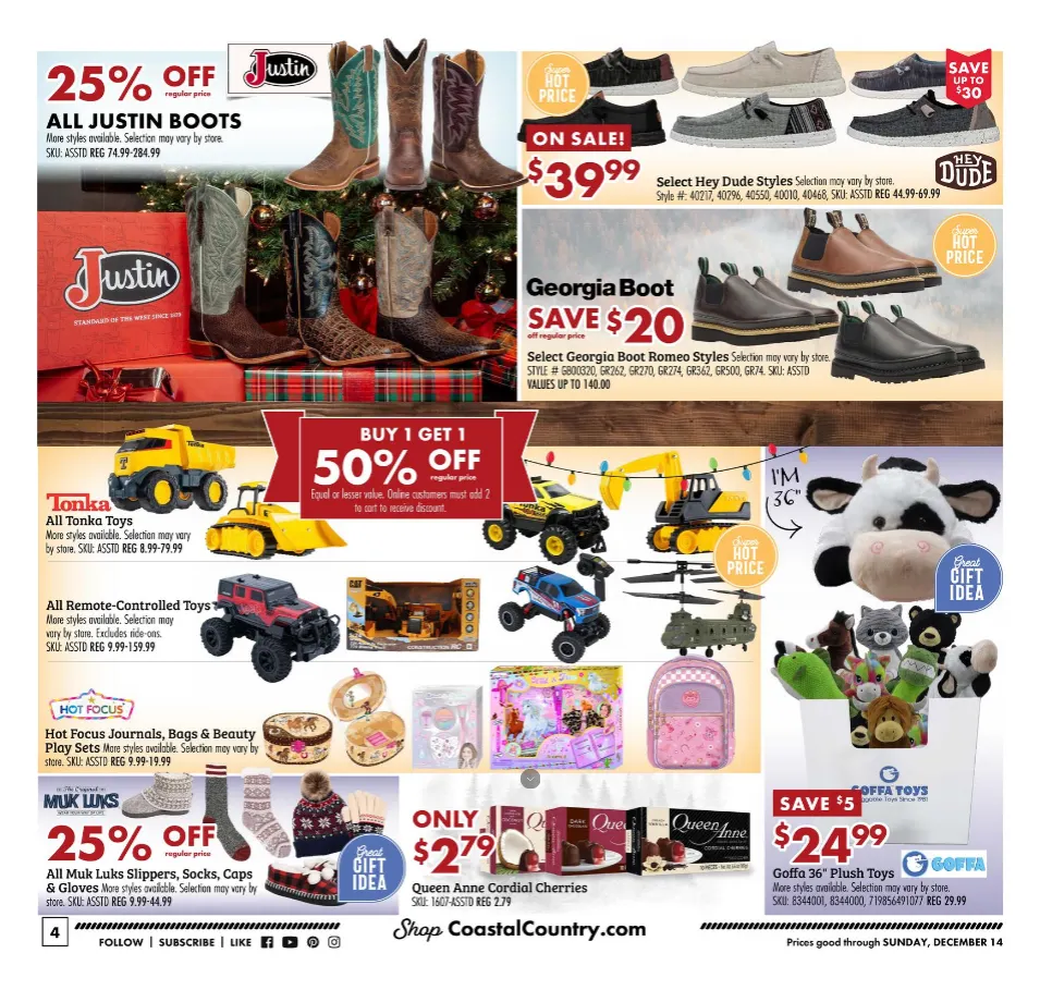Weekly ad Coastal Farm & Ranch Sales from December 3 to December 9 2025 - Page 4