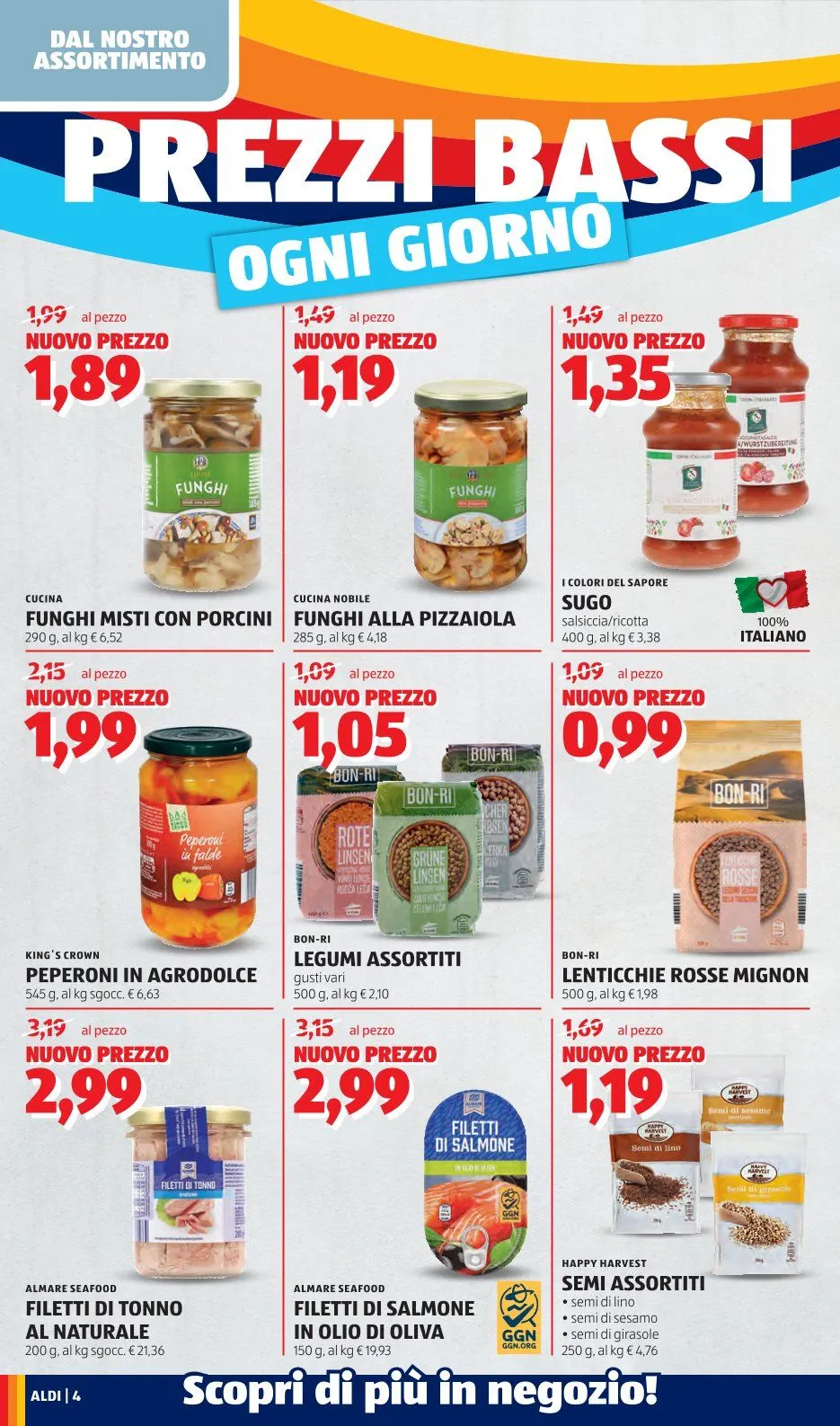  Aldi Volantini da 22 aprile a 30 aprile di 2026 - Pagina del volantino 4