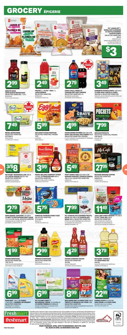 Freshmart Sales from April 30 to May 6 2026 - flyer page 4