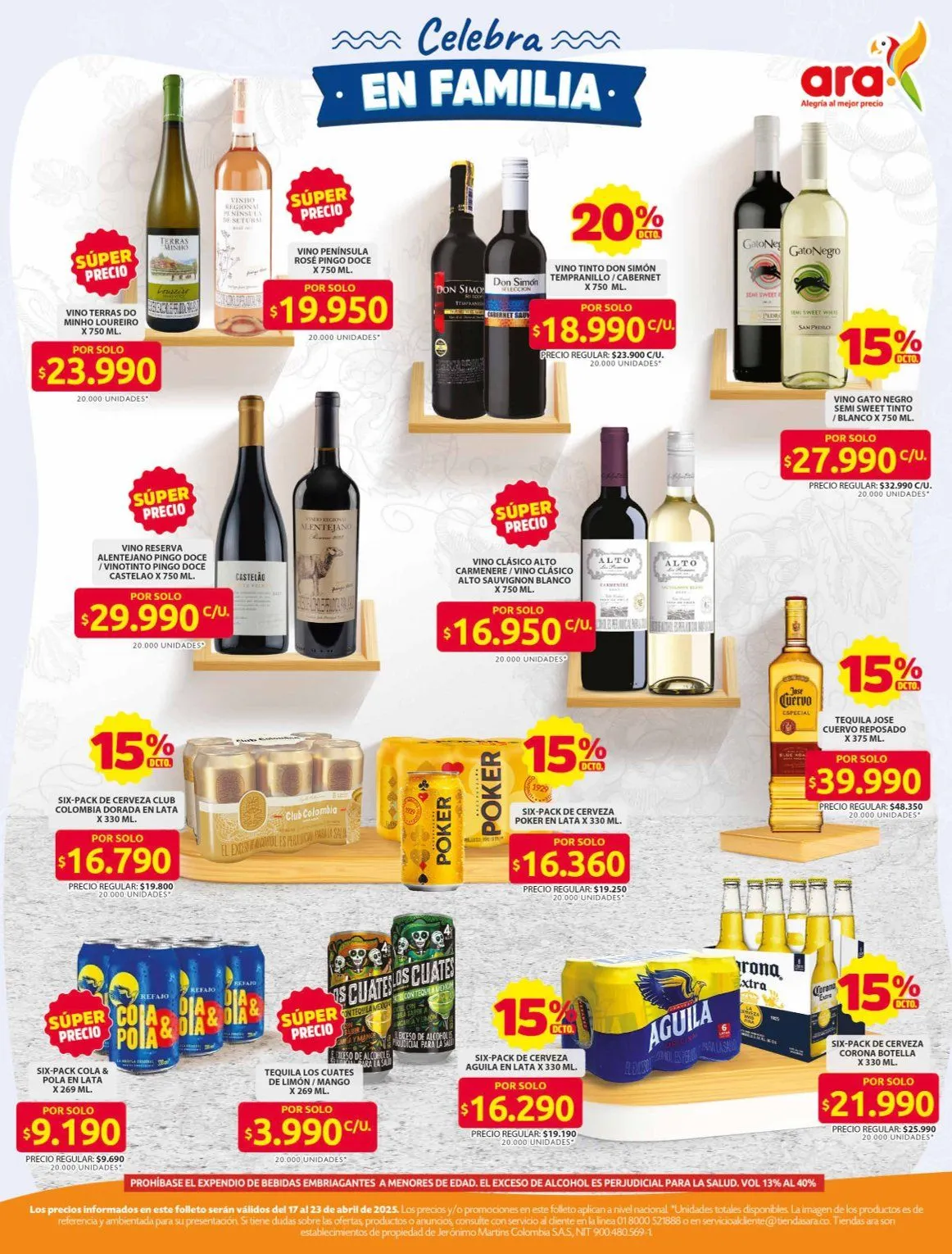 Catalogo de Ara Ofertas 17 de abril al 23 de abril 2025 - Pag 4
