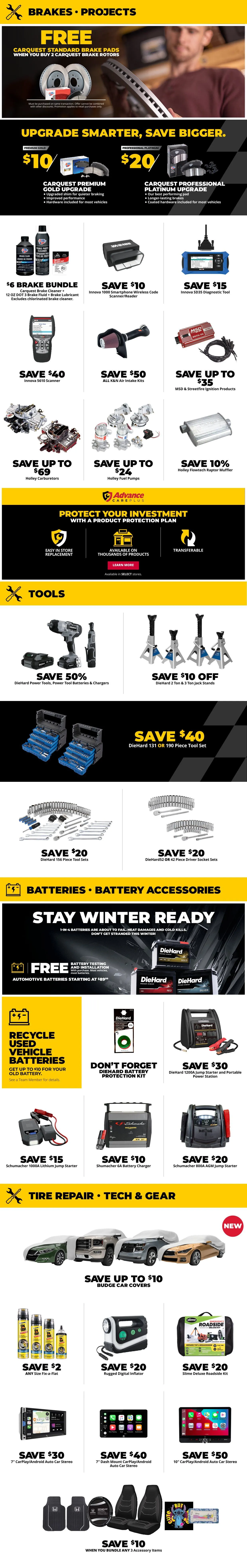 Weekly ad Advance Auto Parts Sales from November 27 to January 3 2026 - Page 4