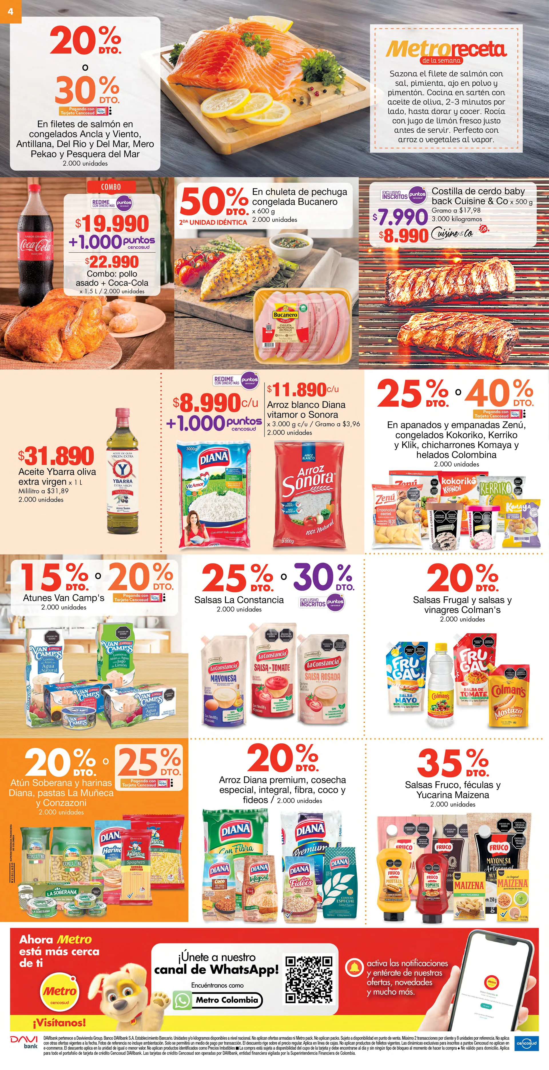 Catalogo de  Metro Ofertas 31 de julio al 2 de agosto 2026 - Pag 4