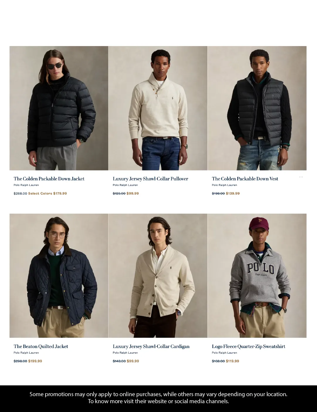 Weekly ad Ralph Lauren Sales from December 4 to December 17 2025 - Page 3