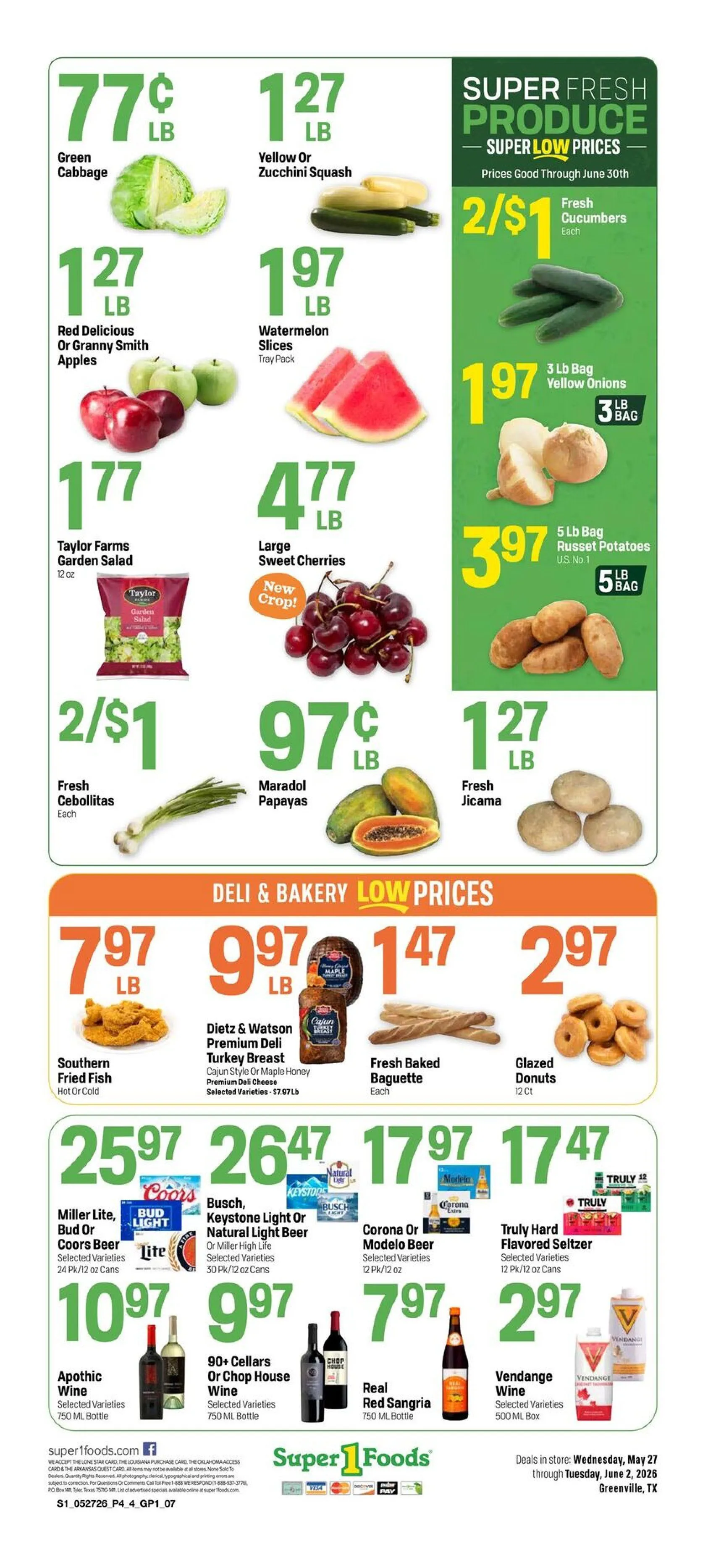 Weekly ad Super 1 Foods Sales from May 27 to June 2 2026 - Page 4