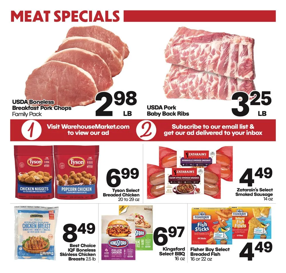 Weekly ad Warehouse Market Sales from August 6 to August 13 2025 - Page 3