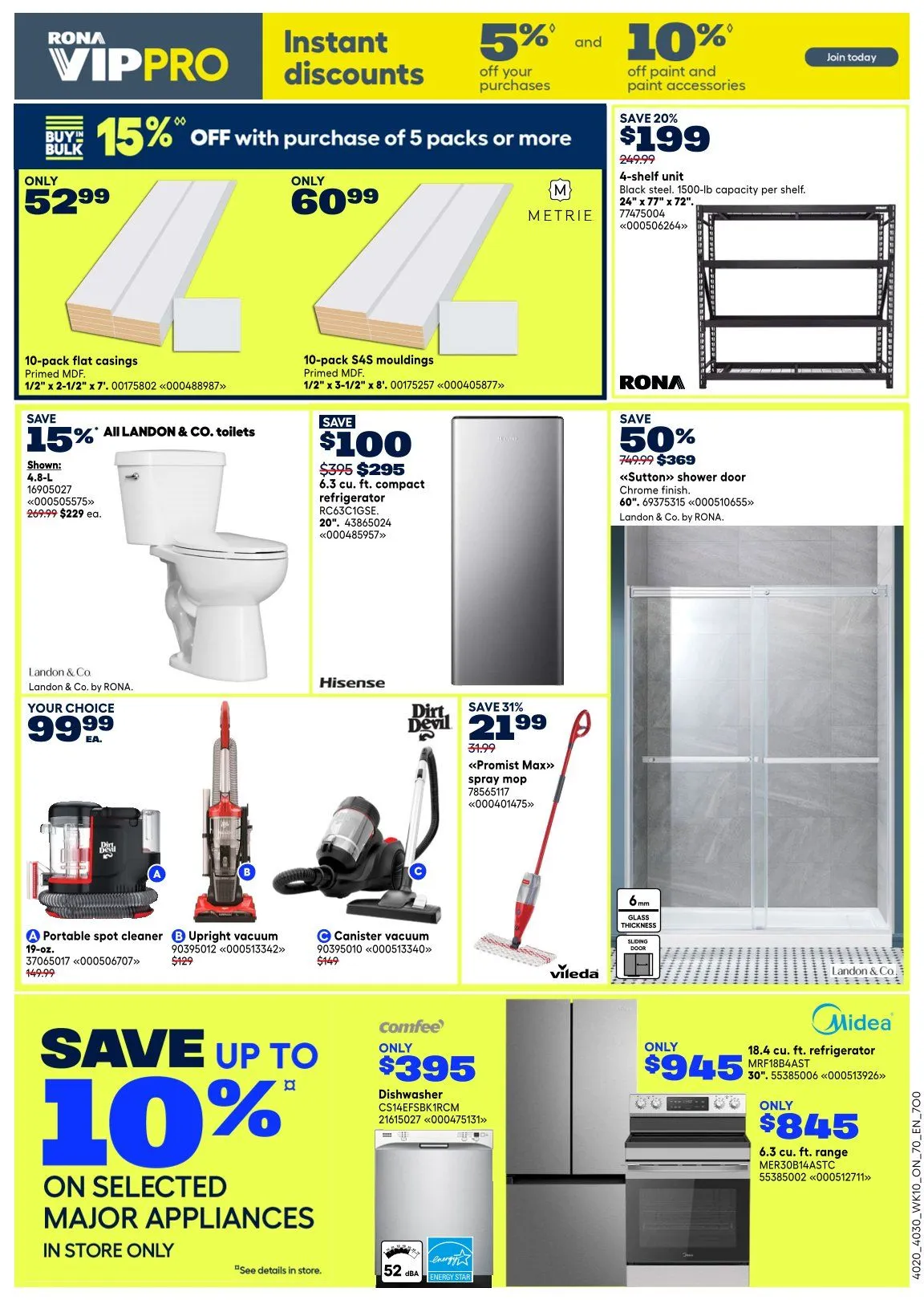 RONA Sales from April 3 to April 8 2026 - flyer page 4