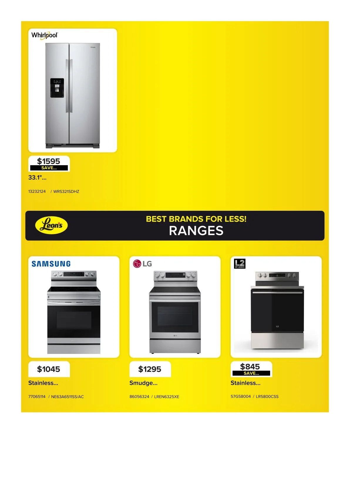 Leon's Sales from July 16 to July 22 2026 - flyer page 4