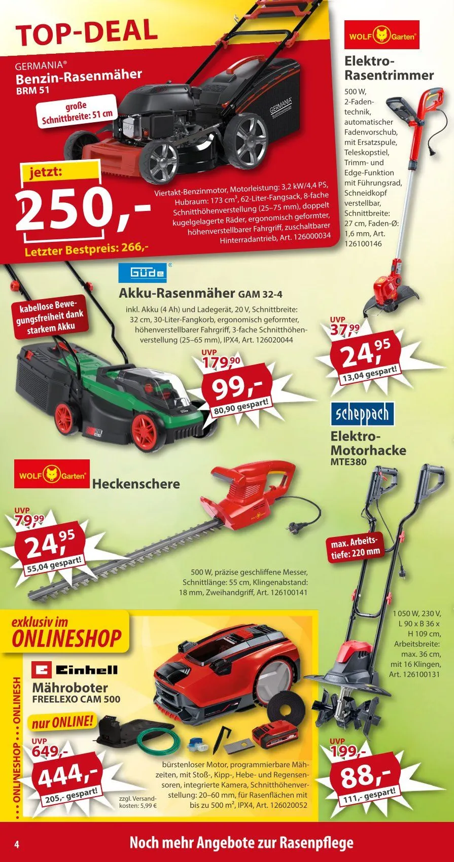  Sonderpreis-Baumarkt Angebote von 28. März bis 4. April 2026 - Prospekt seite 4