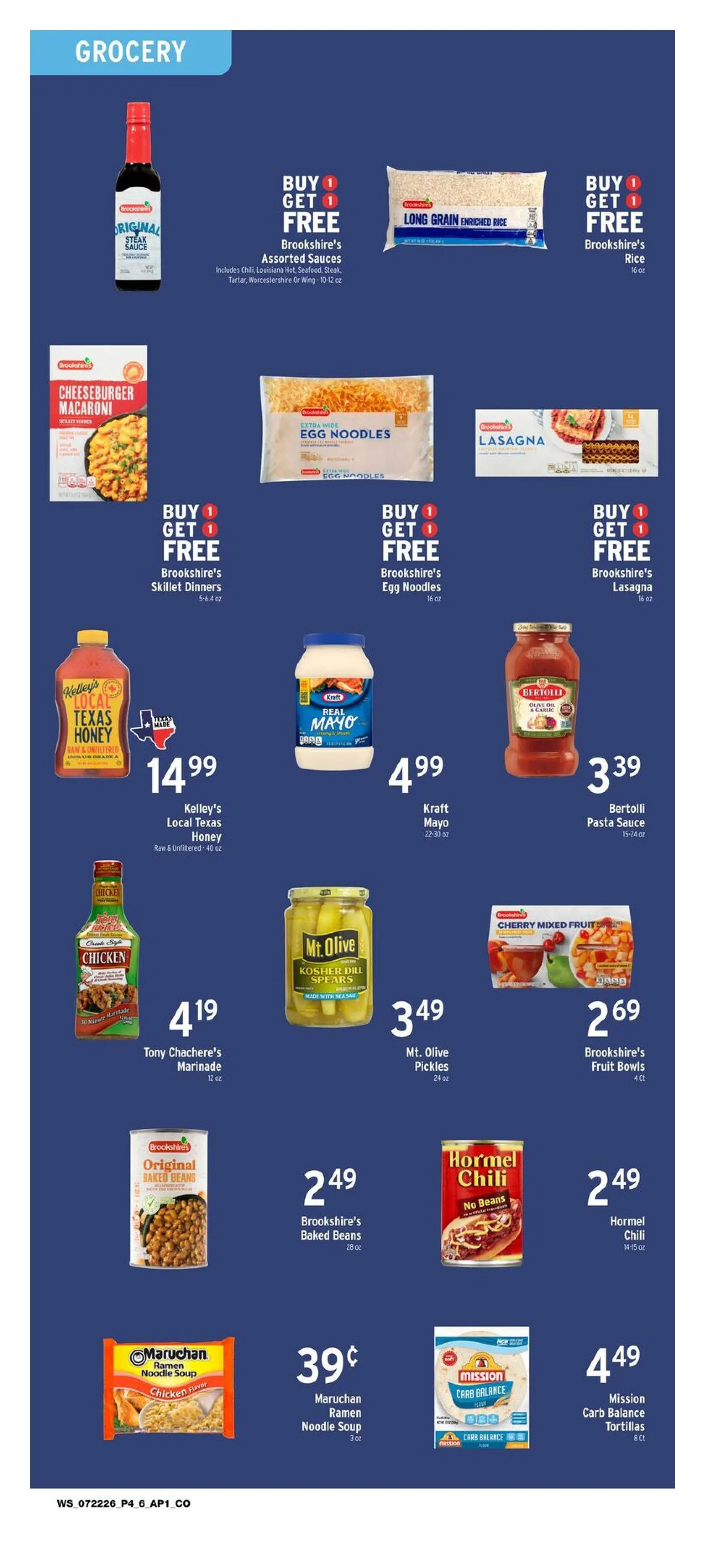 Weekly ad Brookshires Sales from July 22 to July 28 2026 - Page 4