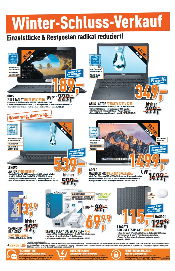  Berlet Angebote von 16. April bis 21. April 2026 - Prospekt seite 4