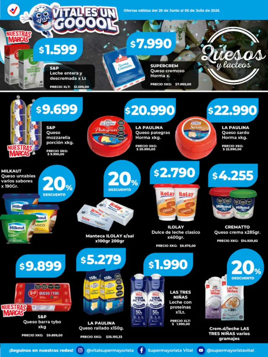 Ofertas de  Ofertas Vital 29 de junio al 5 de julio 2026 - Página 4 del catálogo