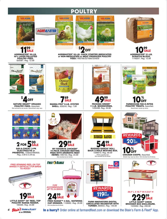 Weekly ad Blain's Farm & Fleet Sales from April 23 to May 3 2026 - Page 4