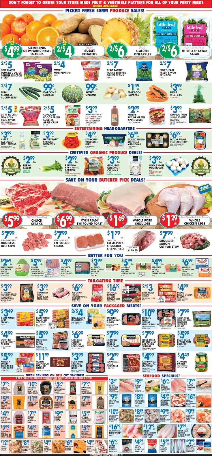 Weekly ad Associated Supermarkets Sales from October 24 to October 30 2025 - Page 4