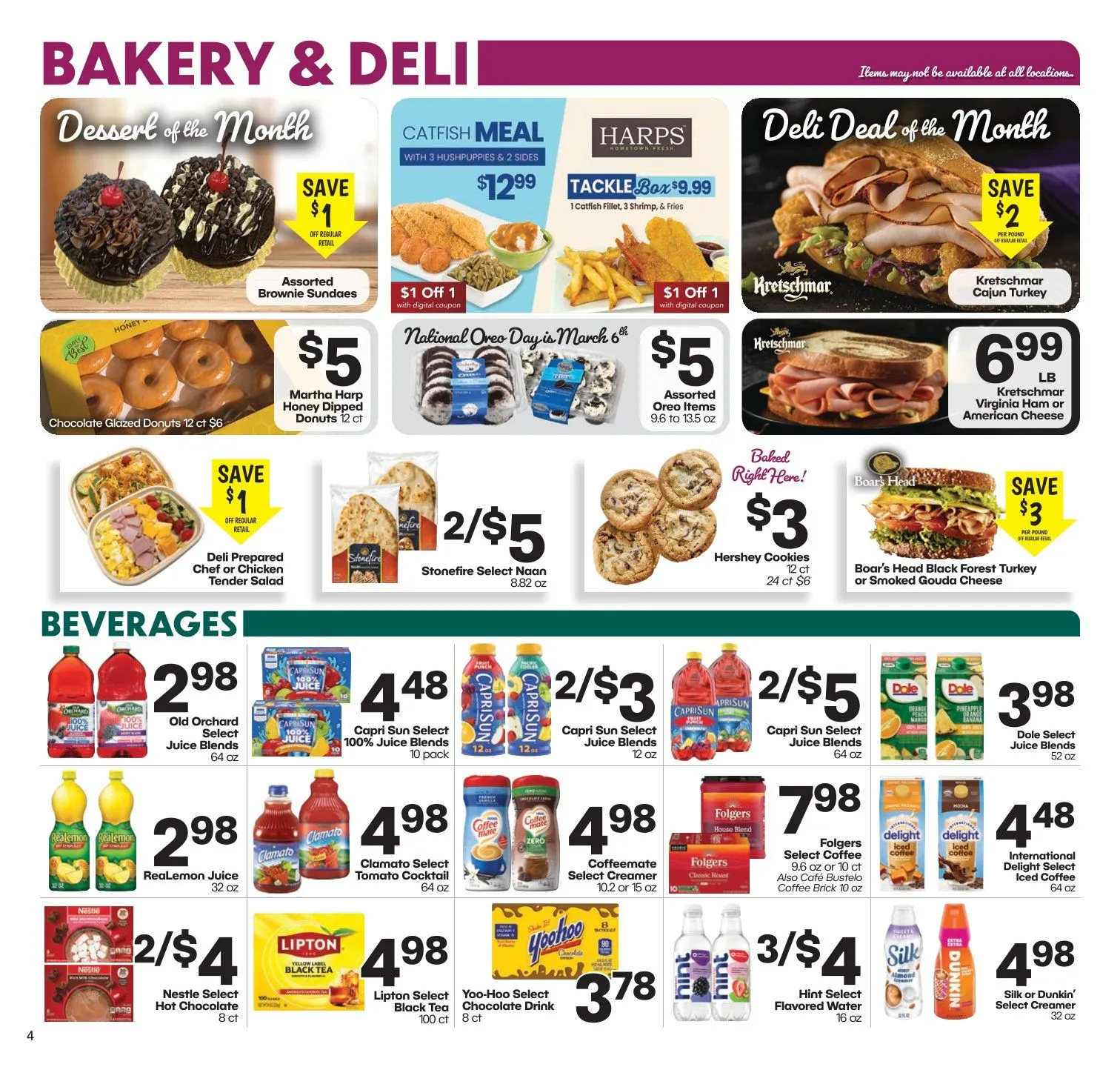Weekly ad Harps Foods Sales from March 4 to March 10 2026 - Page 4