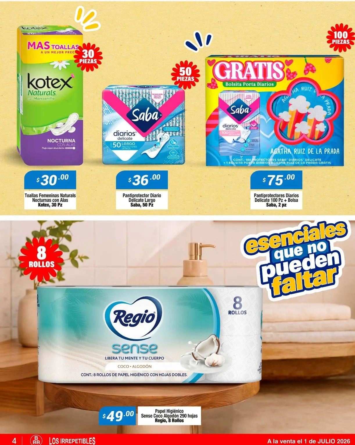 Catálogo de Tiendas Tres B Ofertas 1 de julio al 15 de julio 2026 - Pagina 4