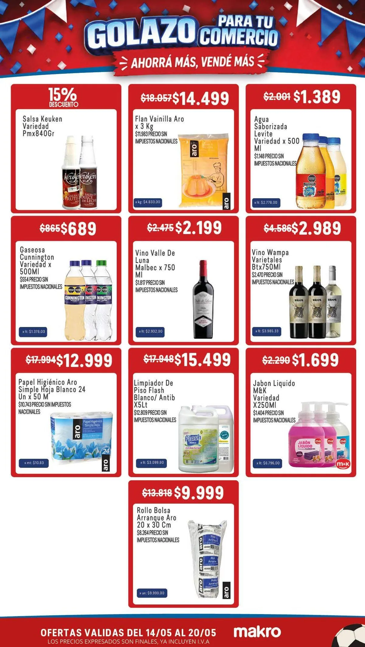 Ofertas de  Ofertas Makro  14 de mayo al 20 de mayo 2026 - Página 4 del catálogo