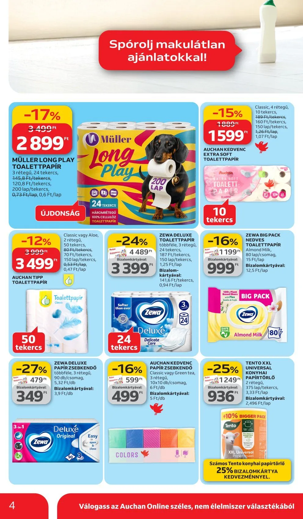 Katalógus Auchan legfrissebb ajánlatai március 5.-tól március 18.-ig 2026. - Oldal 4
