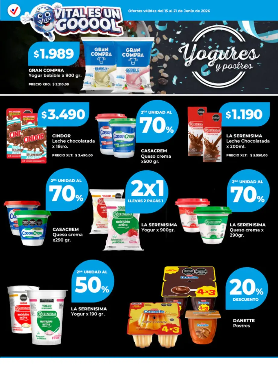 Ofertas de Vital Ofertas 15 de junio al 21 de junio 2026 - Página 4 del catálogo