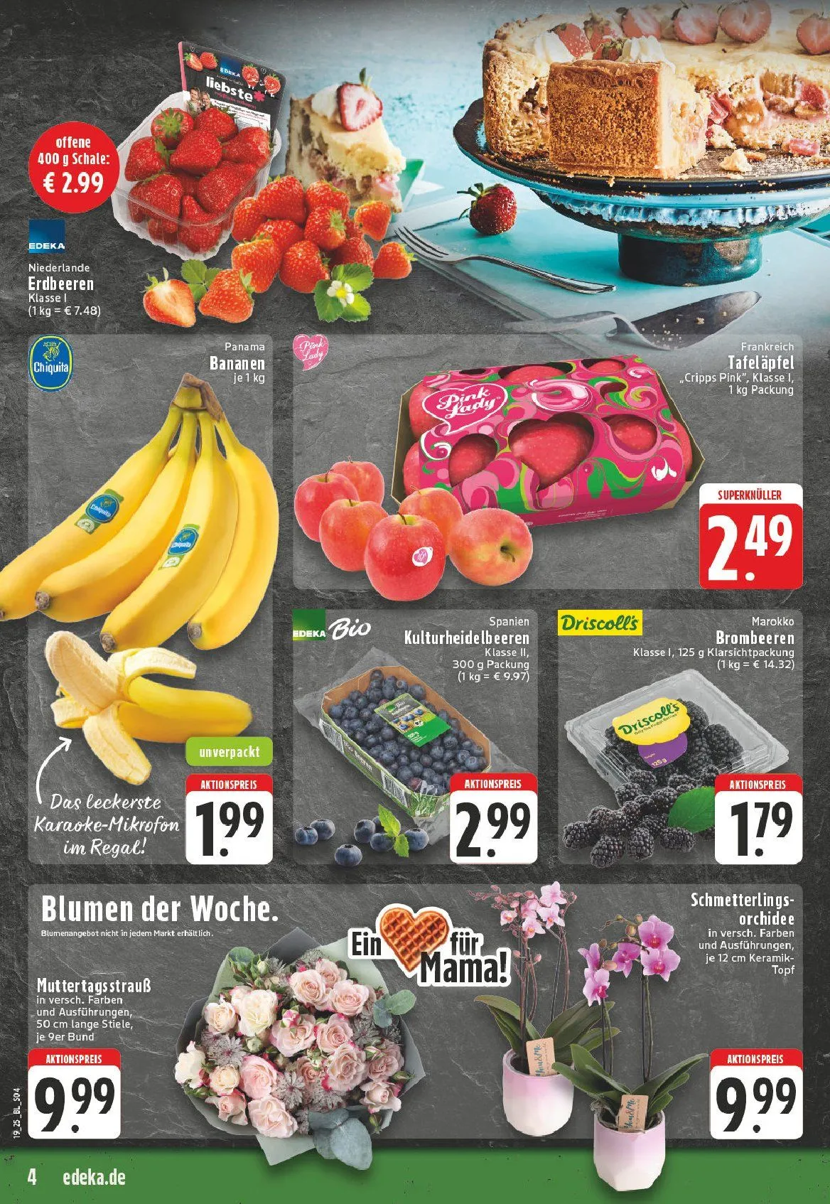 Edeka Prospekt von 5. Mai bis 10. Mai 2025 - Prospekt seite 4