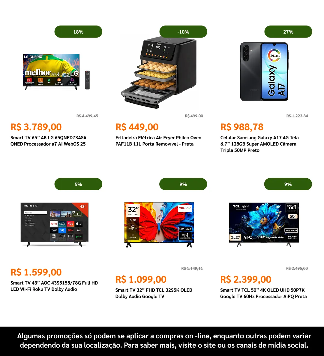Encarte de Ponto Frio Ofertas 10 de junho até 29 de junho 2026 - Pagina 4