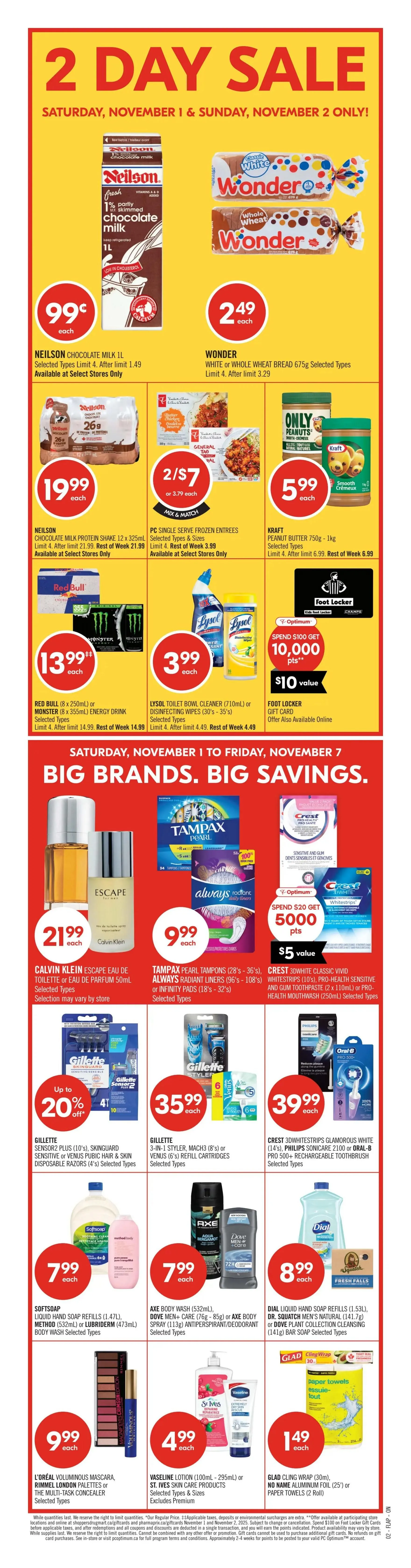 Pharmaprix Sales from November 1 to November 10 2025 - flyer page 4