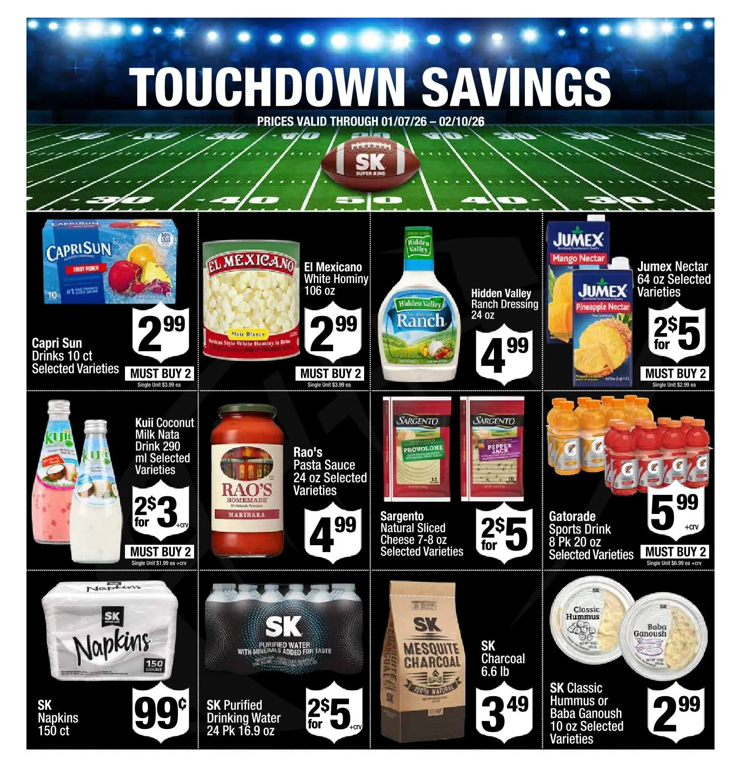 Weekly promotion Super King Markets Sales spanning from January 28 to February 3 2026 - Page 4 for Catalogue 365