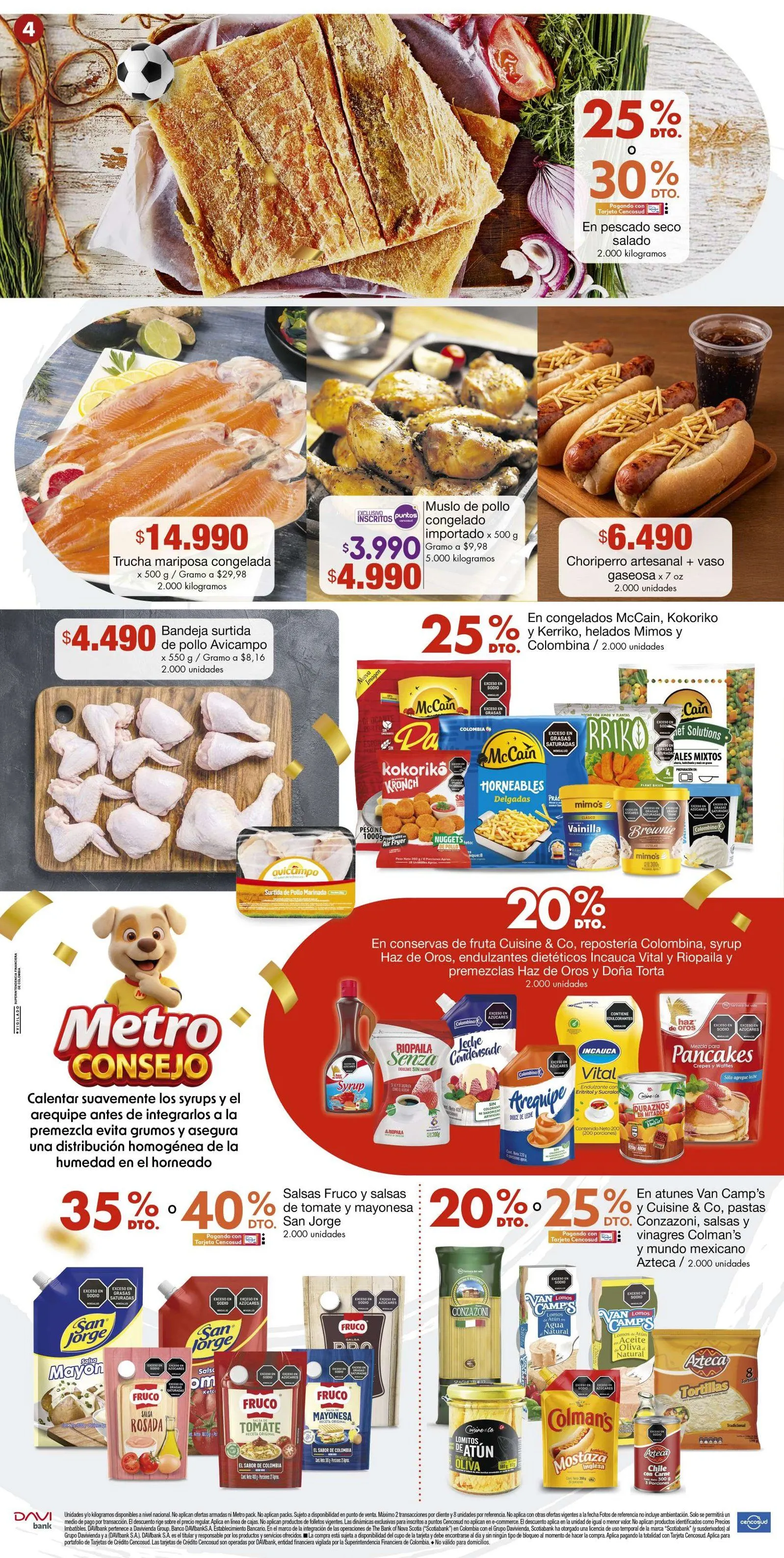 Catalogo de  Metro Ofertas 27 de marzo al 1 de abril 2026 - Pag 4