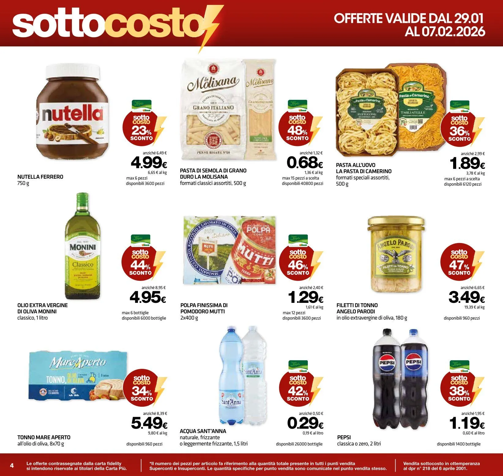 Volantini Superconti da 29 gennaio a 11 febbraio di 2026 - Pagina del volantino 4