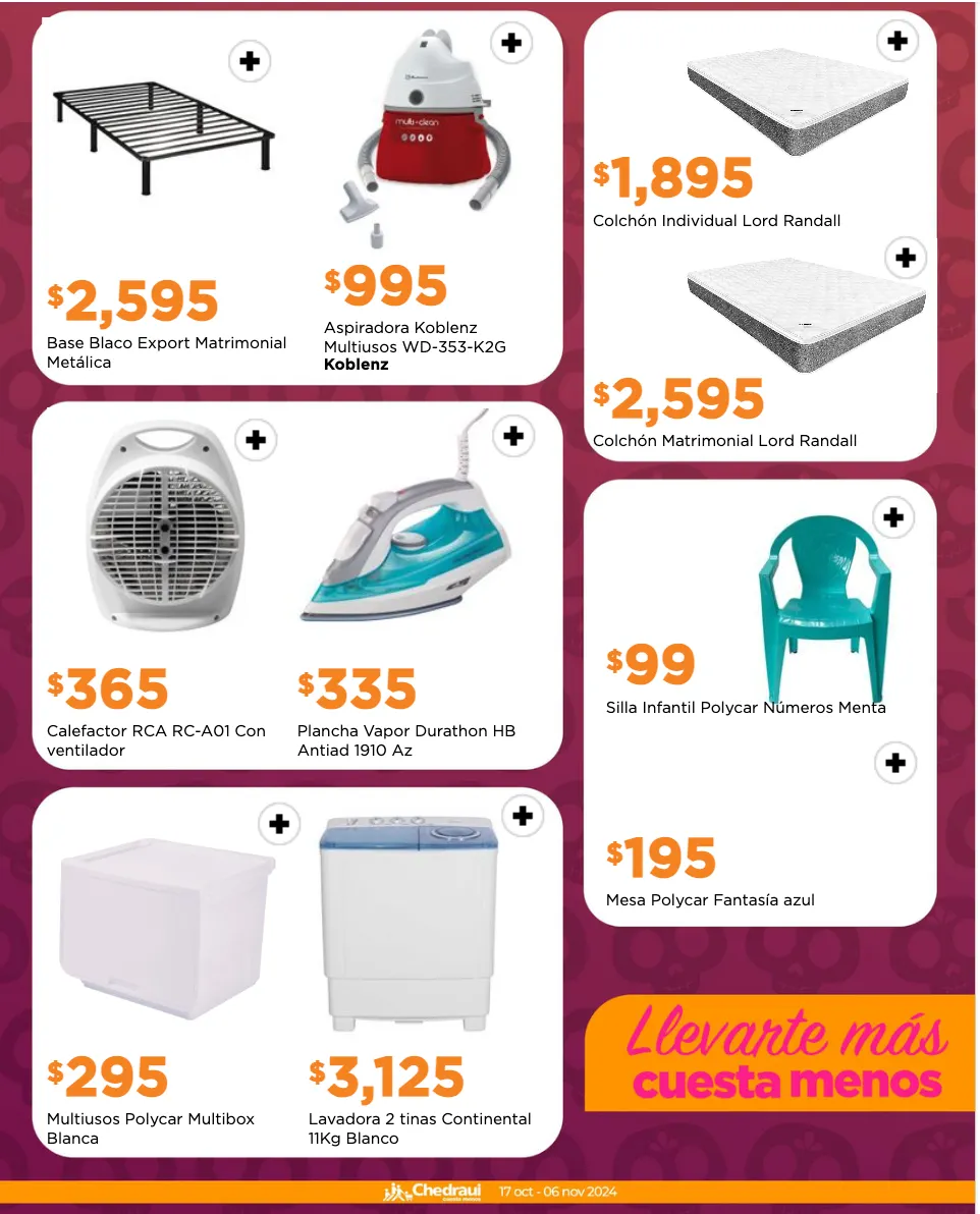 Catálogo de Ofertas semanales en Chedraui 17 de octubre al 6 de noviembre 2024 - Pagina 3