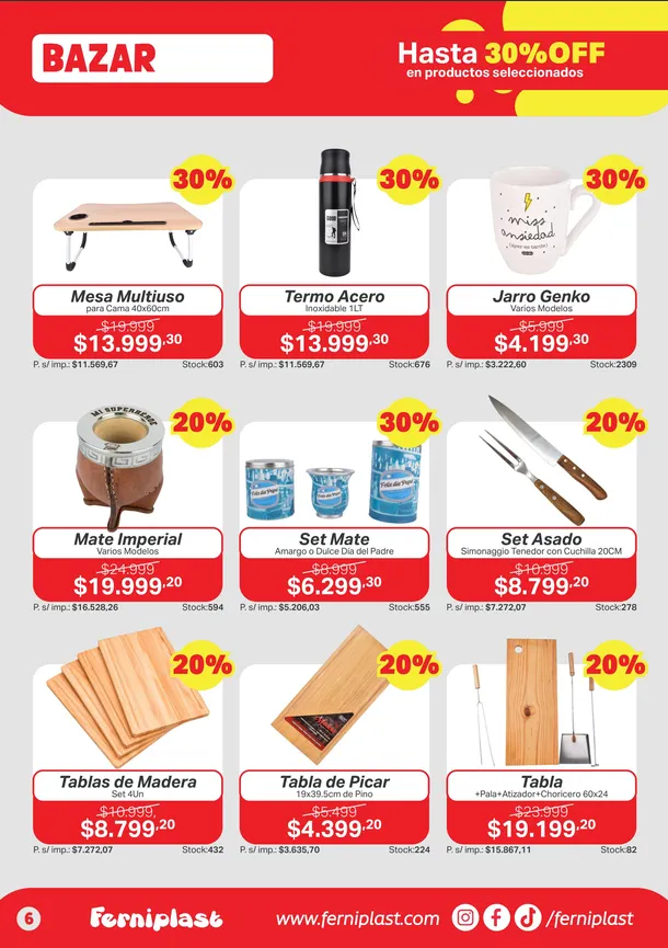 Ofertas de  Ferniplast Ofertas 1 de junio al 25 de junio 2026 - Página 4 del catálogo