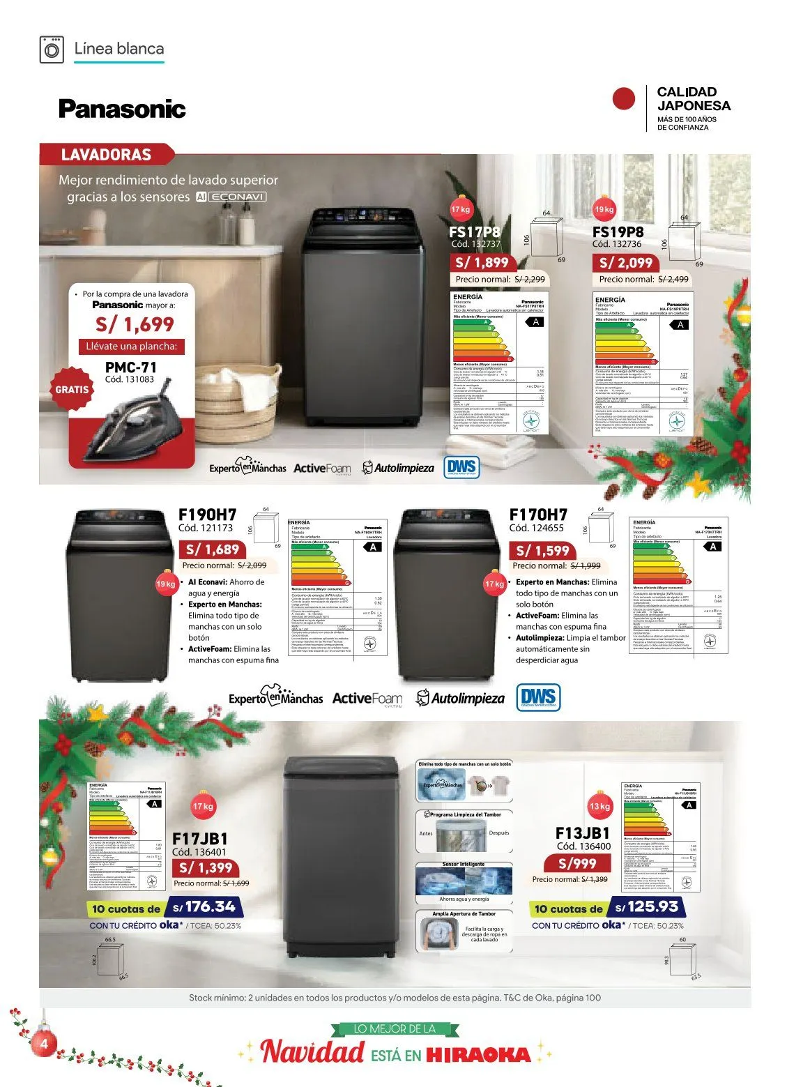 Catalogo de Hiraoka Ofertas 9 de diciembre al 31 de diciembre 2025 - Pag 4