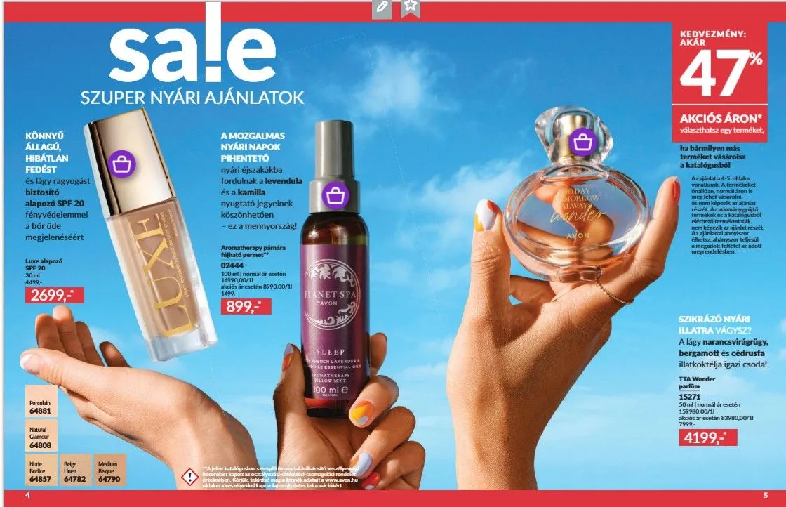 Katalógus Avon legfrissebb ajánlatai július 1.-tól július 31.-ig 2025. - Oldal 3